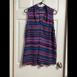 Ladies xlg Ripe long sleeveless blouse 2 for $20